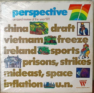 PERSPECTIVE 71: An Aural Review of the Year 1971-SEALED1972 2LP NOT FOR SALE - Picture 1 of 1