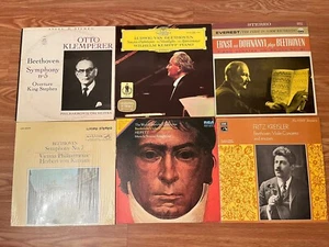Beethoven LP Lot: Kempff/ Heifetz/ Klemperer/ Karajan (DGG RCA) CLASSICAL VG+-NM - Picture 1 of 7