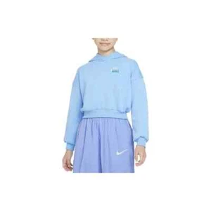 Nike Kids Sweatshirts with hood FD2936-412 Blue - Sz L - Picture 1 of 3