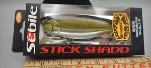 NEW SEBILE STICK SHADD 155 SINKING Natural Golden Shiner 3-1/2oz 6- 1/8" - Picture 1 of 4