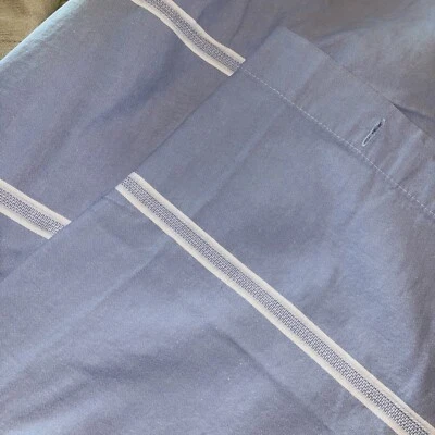 Cortina de ducha individual a rayas 100 % algodón Calvin Klein Eileen Foto 1 de 4