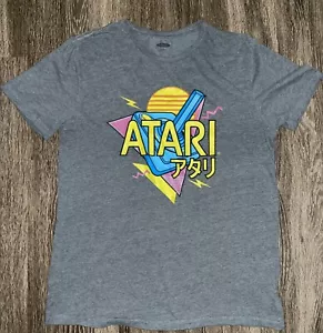 Atari Old Navy Men's Large Gray Graphic T-Shirt - Picture 1 of 1