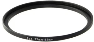 Adattatore filtro/obiettivo anello step up ICE 77mm a 82mm 77 maschio 82 femmina - Foto 1 di 2