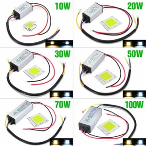 LED Driver Chip Power Supply Transformer 100W 50W 30W 20W 10W DC 12V-38V  Lights - Picture 1 of 38