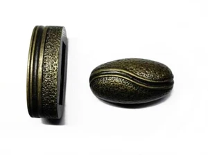 Bronze Fuchi kashira fitting for Japanese samurai Sword Katana - Picture 1 of 5
