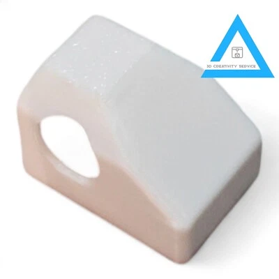 3D CREATIVITY SERVICE kompatible Abdeckkappe Ecklager C100 K weiß TS1853 für Roto made by 3DCS