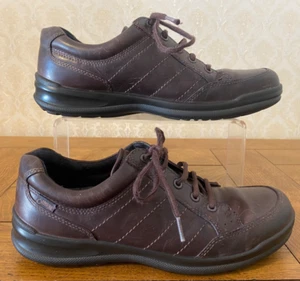 ECCO Goretex Brown Leather Shoes EU 42 UK 8 - Picture 1 of 9