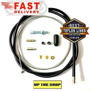 Venhill Teflon lined Universal Clutch Cable Motorcycle Kit, 1.35m, U01-1-100 - Picture 1 of 15