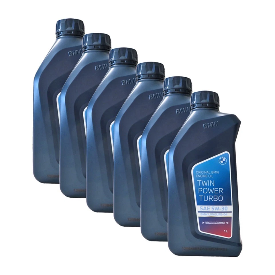 BMW TWINPOWER TURBO 5W-30 - 6 Liter (6x 1L)   | BMW LL-04 Original OEM Motorenöl - Bild 1 von 1