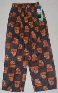 CLEVELAND BROWNS  NFL TEAM APPAREL YOUTH PAJAMAS LOUNGE PANTS S M L XL NWT - Picture 1 of 1