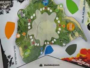 2018 Jurassic World Volcano Escape Board Game Board Part Only Spin Master - Picture 1 of 2