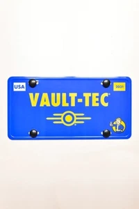 Fallout Vault-Tec Metal Plaque - Picture 1 of 3
