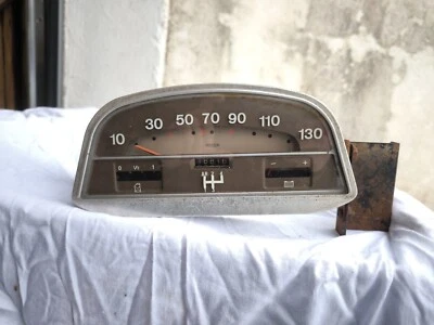 Tacho Citroen 2CV 2 CV Jaeger bis 130km/h - Original Rarität Ente Cockpit BJ 59 - Bild 1 von 4