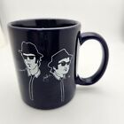 House Of Blues Brothers  Coffee Mug Cup Houston Elwood & Jake Cobalt blue 