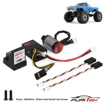 NEW Furitek Monster Brushless Power System with Receiver for FCX24 Smasher - Image 1 of 3