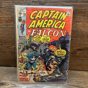 Captain America and the Falcon #136 (1971) Marvel Comics - Bild 1 von 7