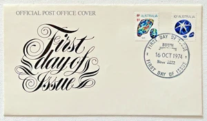 Australia First Day Cover FDC - 1974 Australian Gemstones (PMK: BONDI JUNCTION) - Picture 1 of 2