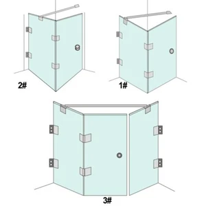 Effortless Installation Stainless Steel Support Bar for Shower Screens - Picture 1 of 46