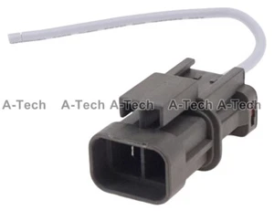 STARTER SOLENOID WIRE PLUG CONNECTOR PIGTAIL HARNESS for Hitachi OVAL 14 ga. - Picture 1 of 1