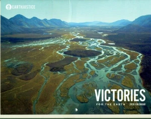 CALENDARIO COLECCIONABLE - 2020 - VICTORIAS PARA LA TIERRA - EARTHJUSTICE - OSOS - PUESTA DE SOL - Imagen 1 de 2