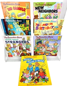Berenstain Bears Paperback First Time Books by Stan & Jan Berenstain ~ Lot of 7 - Picture 1 of 9