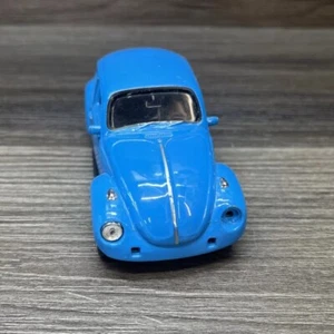 WELLY 1/43 Blue VOLKSWAGEN  Beetle Bug 42343 - Picture 1 of 6