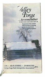 Valley Forge To Remember VHS Rare Documentary New Sealed NOS American History - Picture 1 of 3