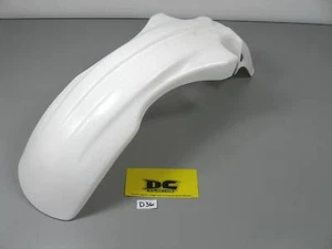 New Front Fender 1983-87 Honda XL600 R White Plastic Mud Guard #D36 - Picture 1 of 2