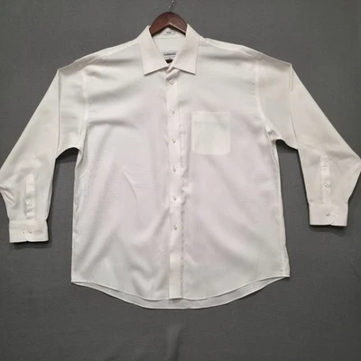 Joseph & Feiss International Men's Non-Iron Long Sleeve Dress Shirt Sz 18-34/35 - Image 1 of 4