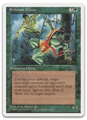Erhnam Djinn (NM) Chronicles CHR Magic MTG - Image 1 of 2