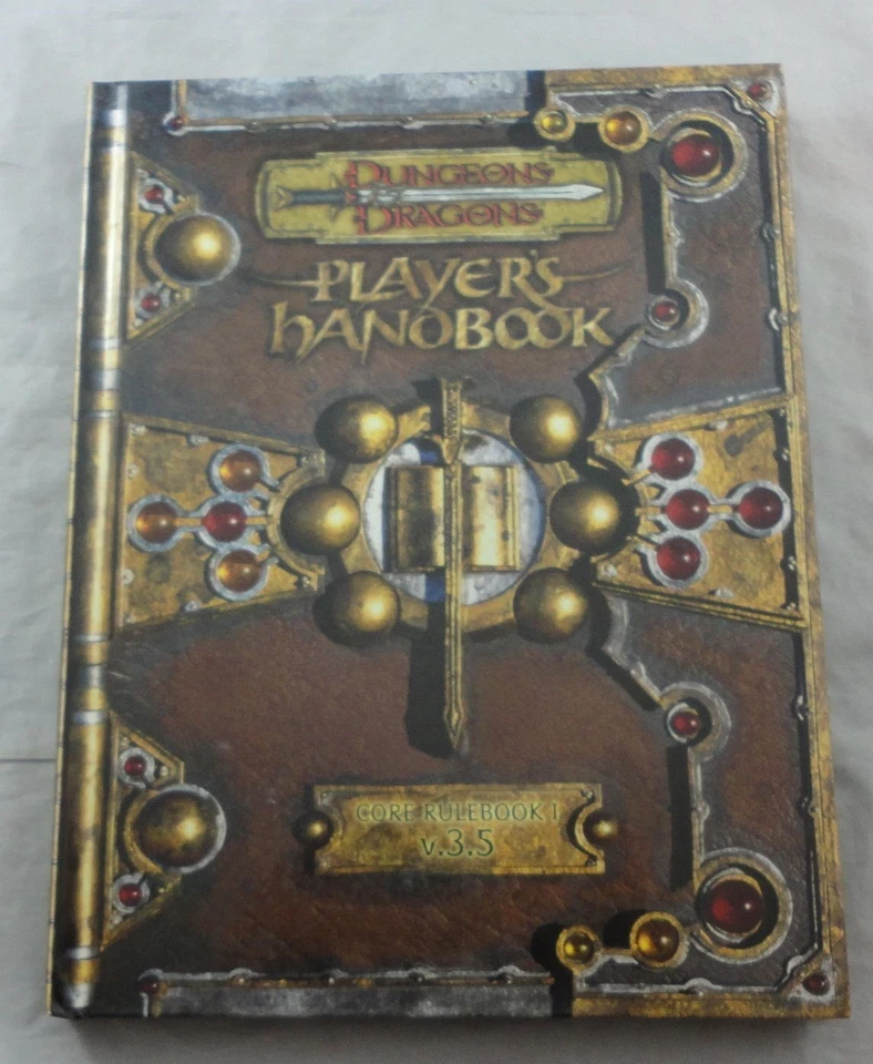 Dungeons & Dragons d20 v3.5 RPG D&D Player's Handbook Core Rulebook #1 WTC17524 Foto 1 de 1
