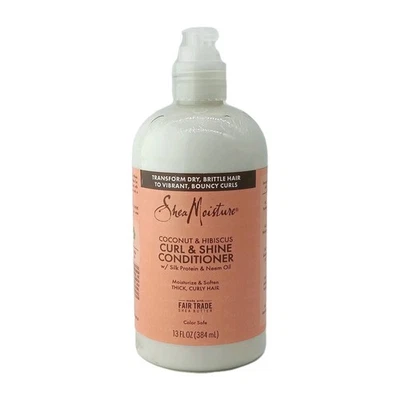 Shea Moisture Curl & Shine Conditioner Coconut & Hibiscus Color Safe - 13 OZ - Image 1 of 4