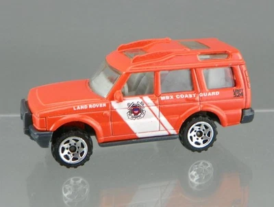 De colección 2000 Matchbox Diecast 1:60 Naranja MBX Guardia Costera Land Rover Discovery Foto 1 de 4