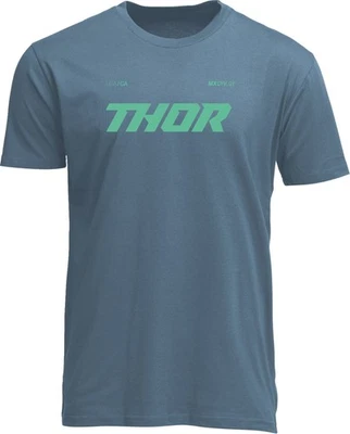 Thor Brave Mens Short Sleeve T-Shirt Petrol Blue - Image 1 of 2