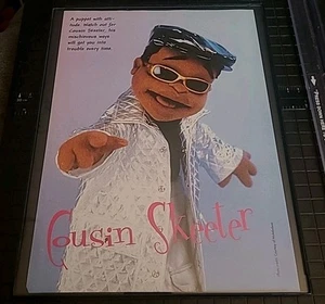 Cousin Skeeter Nickelodeon Framed Print Ad Faces Magazine 2000 8.5X11 - Picture 1 of 1