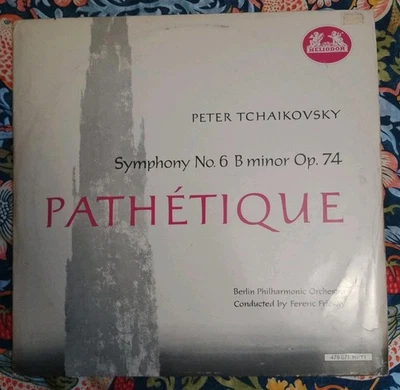Tchaikovsky Symphony No.6  Fricsay - Heliodor LP RECORD (1962) - MINT CONDITION  - Image 1 of 3