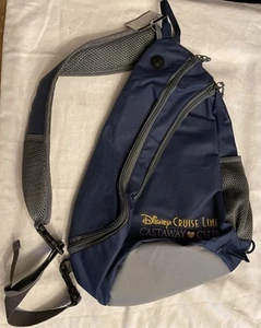 NUEVO Disney Cruise Line Bolso Bandolera de Hombro Náufrago Club Mochila DCL Mickey - Imagen 1 de 4