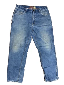 Berne Insulated Carpenter Jeans Men's Size 38x36 - Picture 1 of 8