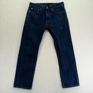 Levi Strauss Co 505 Herren Jeans W32 L30 Dark Wash Straight Leg - Bild 1 von 9