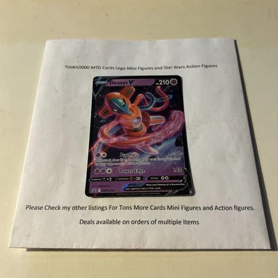 Deoxys V - SWSH266 Promo Holo SWSH: Sword & Shield Promo Cards Pokemon - Image 1 of 4