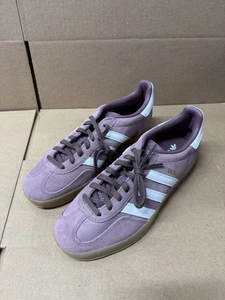 Adidas Gazelle Indoor 'Shadow Fig Gum' Purple/White Womens SZ 6 IH5483 - Picture 1 of 7