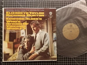 WHO'S AFRAID OF VIRGINIA WOOLF? Soundtrack LP 1966 VG+/VG+ Alex North LIZ TAYLOR - Imagen 1 de 4