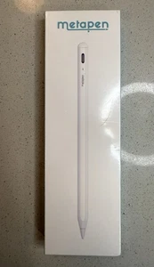 Metapen Pencil A8 for iPad 2018-2022 2X Faster Charge 2X Durable Tips Stylus Pen - Picture 1 of 4