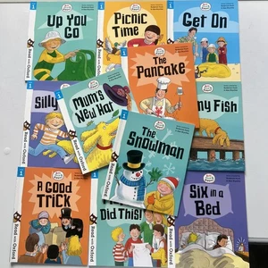 12 Read with Oxford Biff, Chip, And Kipper Stage 1 Reading Books - Picture 1 of 3