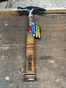 Empuñadura de cuero martillo garra recta Estwing E20S 20 oz 100 años hecho aniversario - Imagen 1 de 7