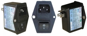 EMI Filter with Fuse, IEC Socket Power Switch uilt All in One Computer / Arcade - Picture 1 of 2