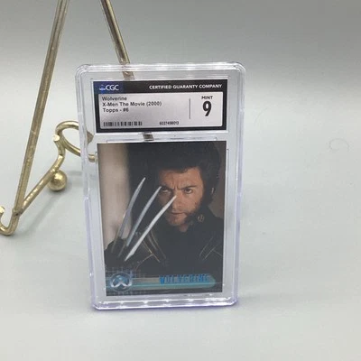 2000 Topps X-Men The Movie Wolverine Hugh Jackman Rookie #6 CGC 9 - Image 1 of 4
