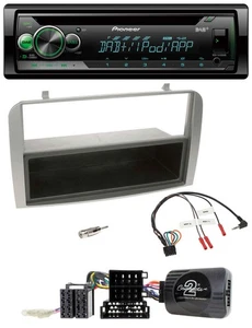 Pioneer USB MP3 DAB Lenkrad CD Autoradio für Alfa GT 147 07-10 silber Ablagefach - Bild 1 von 9