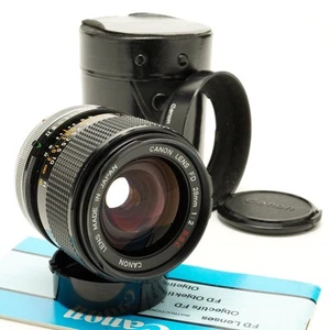 Lente Canon FD 28 mm F/2 S.S.C BL - Imagen 1 de 12