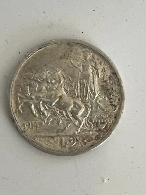 1914 Italy 2 Lire - Image 1 of 4